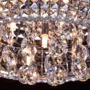 Dekoracyjna kryształowa lampa sufitowa Wenecja MW-Light Crystal 276014207