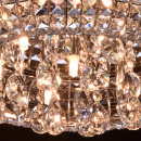 Dekoracyjna kryształowa lampa sufitowa Wenecja MW-Light Crystal 276014207