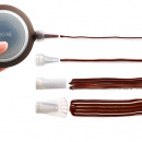 Dekorator Deco Pen i 4 końcówki Lekue brązowy 3403100M02M017