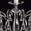 Delikatny żyrandol chromowany z dużą ilością kryształów MW-LIGHT Crystal 373013308