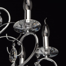 Delikatny żyrandol chromowany z dużą ilością kryształów MW-LIGHT Crystal 373013308