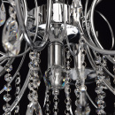 Delikatny żyrandol chromowany z dużą ilością kryształów MW-LIGHT Crystal 373013308