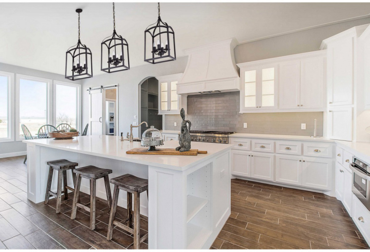 Lampa wisząca nad stół - ażurowa konstrukcja DeMarkt Loft