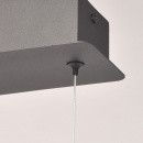 Designerska Lampa wisząca LED dekor imitujący kryształ górski RegenBogen Loft 690010101