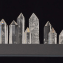 Designerska Lampa wisząca LED dekor imitujący kryształ górski RegenBogen Loft 690010101