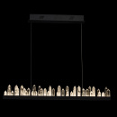 Designerska Lampa wisząca LED dekor imitujący kryształ górski RegenBogen Loft 690010101