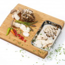 Deska do krojenia ze stalową tacką 40x30 cm Zassenhaus ZS-054347