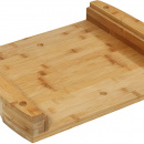 Deska do krojenia ze stalową, wysuwaną tacą 46x35 cm Zassenhaus ZS-054323