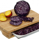 Deska do krojenia ze stalową, wysuwaną tacą 46x35 cm Zassenhaus ZS-054323