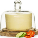 Deska do sera ze szklaną pokrywą Sagaform Oak SF-5026044