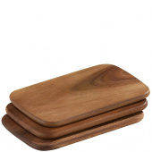 Deski śniadaniowe akacjowe Zassenhaus 3 sztuki ZS-055009