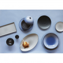 Dim Sum porcelanowe naczynie z pokrywką porcelanowe Equinoxe Revol niebieskie RV-649524-1