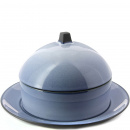 Dim Sum porcelanowe naczynie z pokrywką porcelanowe Equinoxe Revol niebieskie RV-649524-1