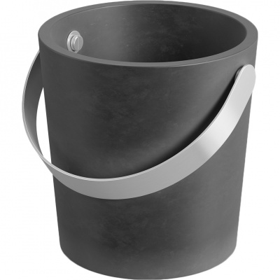 Doniczka betonowa ze stalowym uchwytem Tardo Zack 30630