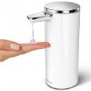 Dozownik bezdotykowy do mydła, akumulatorowy simplehuman biały ST1045