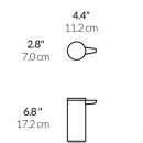 Dozownik bezdotykowy do mydła simplehuman różowe złoto ST1046