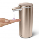 Dozownik bezdotykowy do mydła simplehuman różowe złoto ST1046