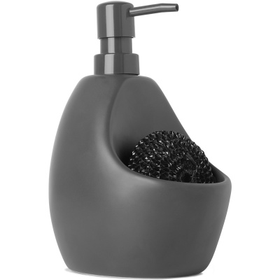 Dozownik do mydła i płynu do naczyń Joey Umbra antracytowy matowy 330750-149