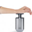 Dozownik do mydła w płynie z pompką Presto Steel Joseph Joseph grafitowy 85164