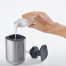 Dozownik do mydła w płynie z pompką Presto Steel Joseph Joseph grafitowy 85164