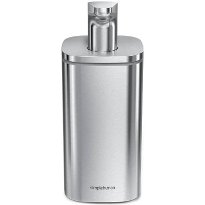 Dozownik do mydła z pompką 295ml simplehuman stal matowa KT1183