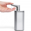 Dozownik do mydła z pompką 473ml simplehuman stal matowa KT1188