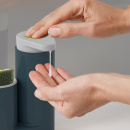 Dozownik płynu do naczyń i pojemnik SinkBase Joseph Joseph szary 85090