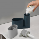 Dozownik płynu do naczyń i pojemnik SinkBase Joseph Joseph szary 85090