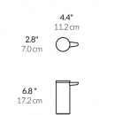 Dozownik sensorowy do mydła simplehuman stal matowa ST1043