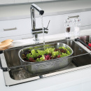 Durszlak stalowy do warzyw z rozsuwanymi uchwytami 34-58 cm KU-2506102834