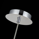 Duża kula z kryształkami - lampa wisząca pojedyncza Fermi Maytoni Modern P140-PL-170-1-N