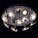 Duża lampa sufitowa LED chromowana 9 sztuk LED 35 cm 678010209