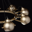 Duża lampa wisząca glamour perłowo-złota MW-LIGHT Loft 696010208