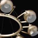 Duża lampa wisząca glamour perłowo-złota MW-LIGHT Loft 696010208