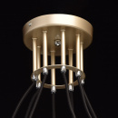 Duża lampa wisząca glamour perłowo-złota MW-LIGHT Loft 696010208