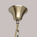 Duża lampa wisząca mosiądz antyczny i dodatkowe klosze retro MW-LIGHT Classic - 347019609