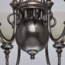 Duża lampa wisząca na 8 żarówek, szklane klosze MW-LIGHT Neoclassic 102010608