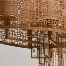 Duża lampa wisząca w stylu loftowym RegenBogen Loft 185010410