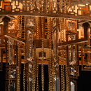 Duża lampa wisząca w stylu loftowym RegenBogen Loft 185010410