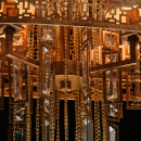 Duża lampa wisząca w stylu loftowym RegenBogen Loft 185010410