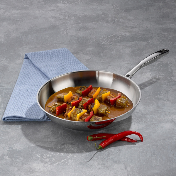 Duża patelnia stalowa 27 cm Flavoria Kela