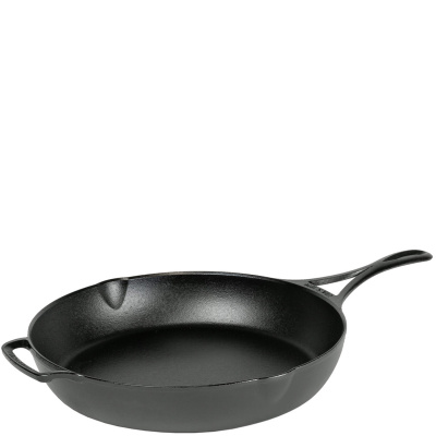 Duża patelnia żeliwna 30 cm, potrójnie sezonowana Blacklock Lodge 1939 BL39SKINT