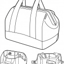 Duża torba podróżna Reisenthel Allrounder L ciemnoniebieska RMT4059