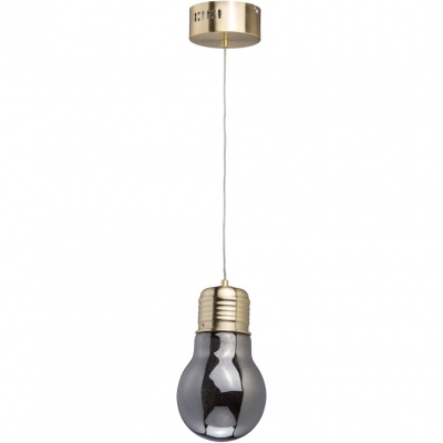 Duża żarówka - lampa wisząca nad stół w jadalni LED RegenBogen Loft 663011601