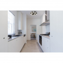 Duże oświetlenie sufitowe LED okrągłe - industrialne LED czarny chrom 609013809