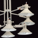 Duże oświetlenie wiszące na 8 żarówek - regulowane klosze MW-LIGHT Loft - wycofa 691010908