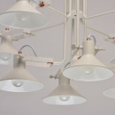 Duże oświetlenie wiszące na 8 żarówek - regulowane klosze MW-LIGHT Loft - wycofa 691010908