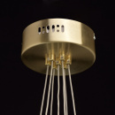 Duże żarówki - lampa wisząca LED do salonu LED RegenBogen Loft 663011707