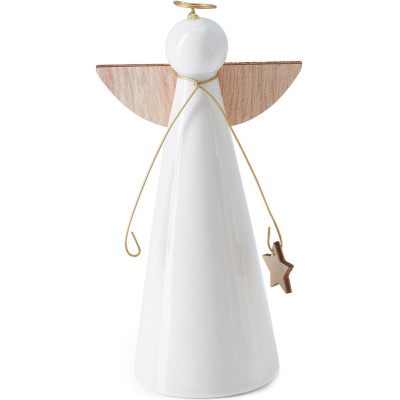 Duży anioł świąteczne Hilda ozdoba porcelanowa Philippi 16 cm P132010