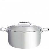 Duży garnek stalowo-aluminiowy 5,4 Litra Affinity de Buyer D-3742-24